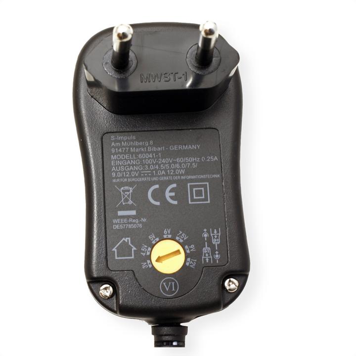 Actual product image OEM Universal plug power supply 1000mA