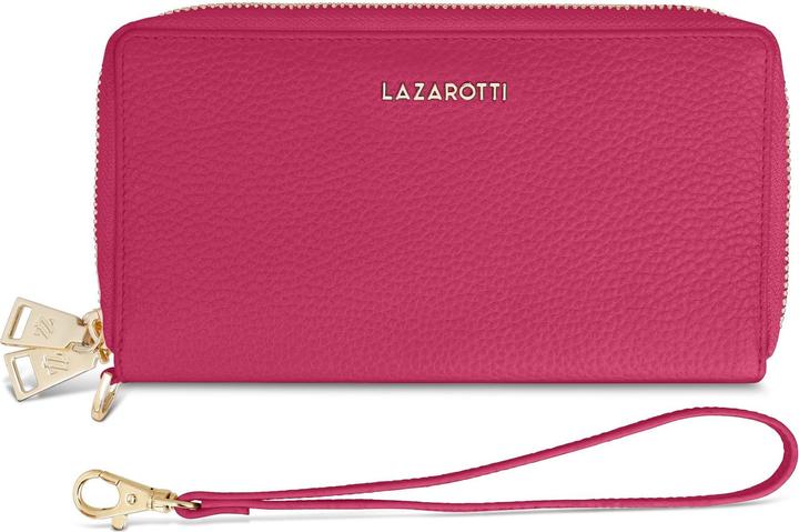 Lazarotti Bologna Leather Geldbörse RFID Schutz Leder 20 cm