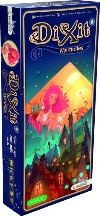 Actual product image Libellud 003138 - Dixit 6 - Memories, Card game, 3-6 players, ages 8+ (DE edition) (German)