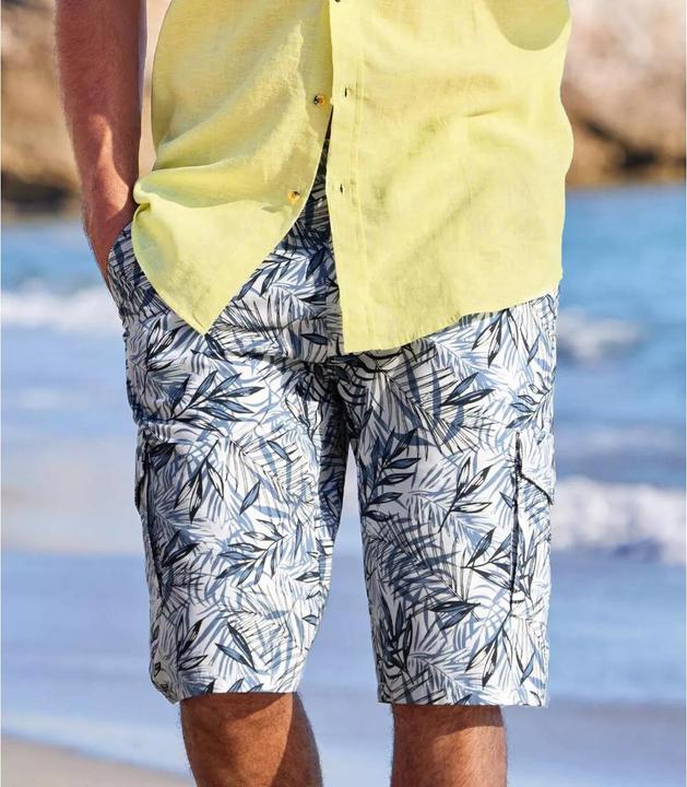 Image du produit Atlas For Men Short cargo pour homme Leaf Print (44)
