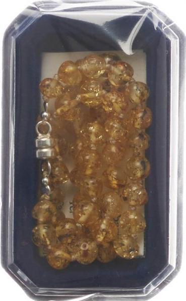 Image du produit Amberstyle Collier d'ambre citrine 32cm fermeture magnétique (1 pc)