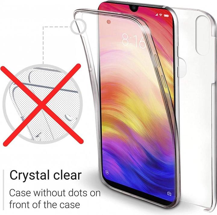 Immagine prodotto Screenguard Protezione dello schermo e del corpo a 360° Xiaomi Redmi Note 7 Cover con Foil (Xiaomi Redmi Note 7)