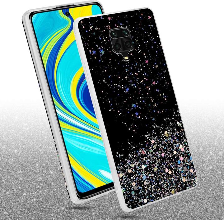 Actual product image Cadorabo Bumper Case for Xiaomi RedMi NOTE 9 PRO / NOTE 9S TPU funkelnder Glitter (Xiaomi Redmi Note 9 Pro, Xiaomi Redmi Note 9S)