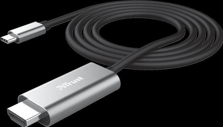 Actual product image Trust USB-C connection cable (1x USB-C™ plug (1.80 m, USB Type C, HDMI)