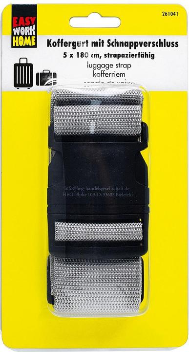 Actual product image Easy Work Suitcase strap, silver (Case strap)