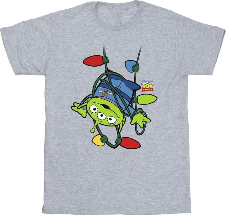 Disney Toy Story Christmas Lights Aliens TShirt (M)