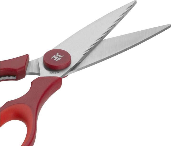 Produktbild WMF Küchenschere Haushaltsschere Allzweckschere 21cm Touch Sägeschliff rot (2100 cm)