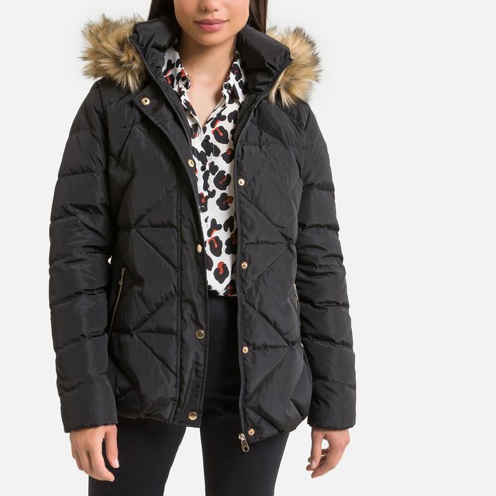Actual product image Anne Weyburn Down jacket with hood (40)