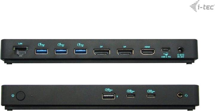 Immagine prodotto i-tec USB-C Triple 4K Display Docking Station (USB-C, 9 Porti)