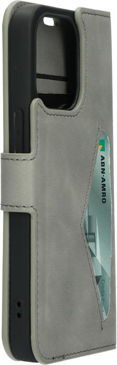 Immagine prodotto Mobiparts Classic Wallet Case Apple iPhone 13 Pro Granite Grey (Apple iPhone 13 Pro)