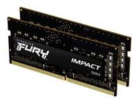 Produktbild Kingston FURY Impact (2 x 16GB, 3200 MHz, DDR4-RAM, SO-DIMM)