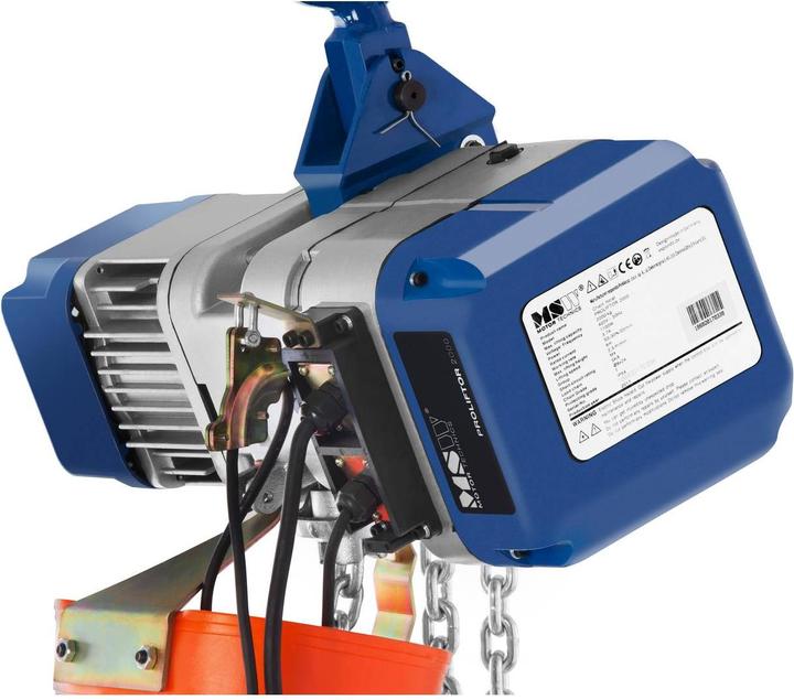 Produktbild MSW Kettenzug Flaschenzug Hebezug Kettenflaschenzug Elektrokettenzug 6m 2000 kg