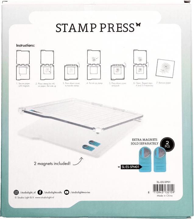 Actual product image Studio Light Stempelpresse