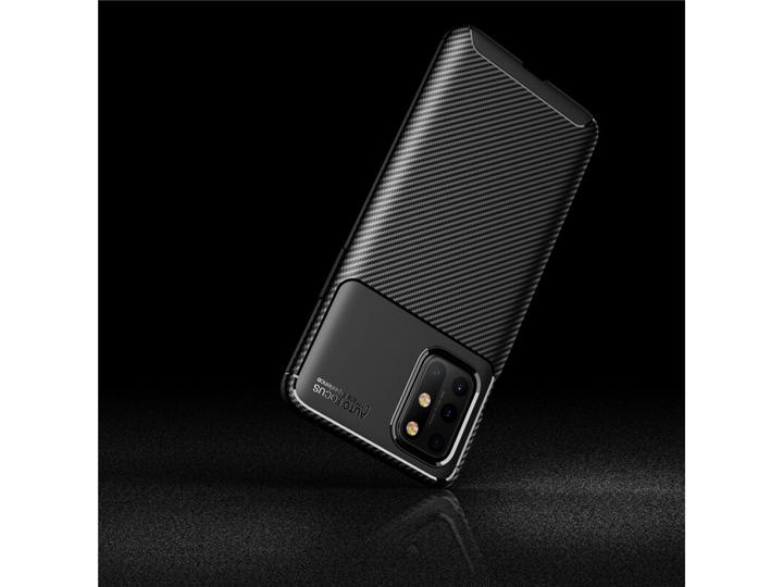 Actual product image Screenguard OnePlus 8T Cover Carbon Design TPU Case (OnePlus 8T)