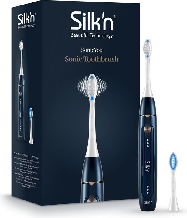 Silk'n Schallzahnbürste Sonic You Dunkelblau (Schallzahnbürste)