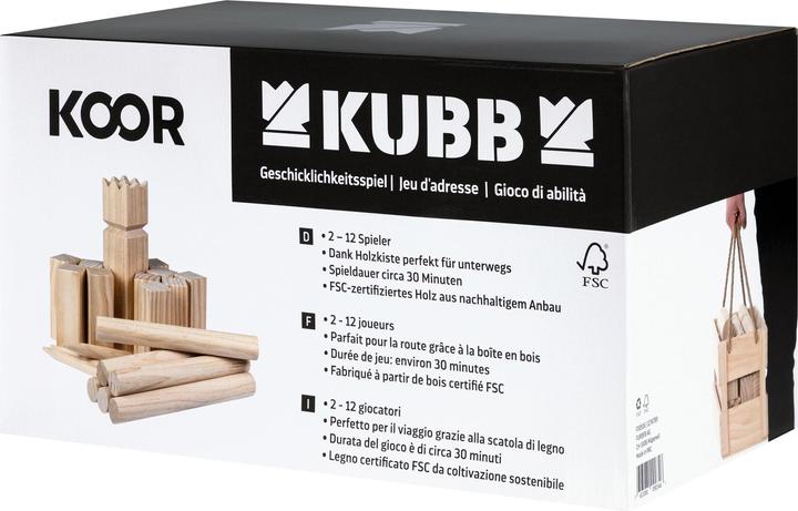 Produktbild Koor Kubb Wikingerschach