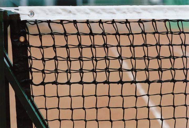Produktbild Court Royal Tennisnetz Doppelreihe, ringsherum eingefasst