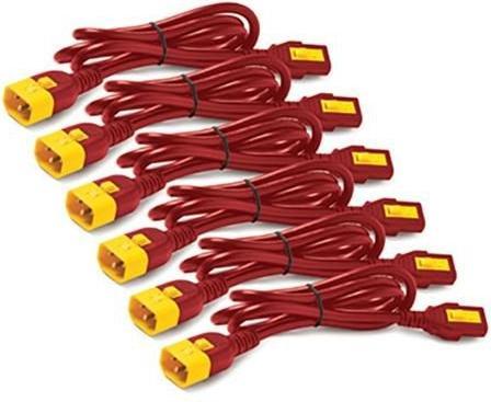 APC Kit cordon d'alimentation 6 ea verrouillage C13 to C14