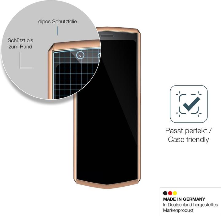 Produktbild Dipos Anti-Shock Displayschutz 9H (1 Stück, Cubot Pocket 3)