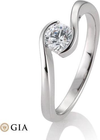 Produktbild Breuning Ring Schwung 0,40-0,60 ct. (58, 585/14 K Gold)