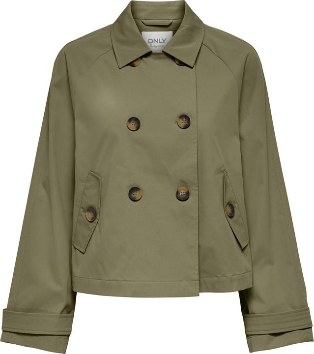 Only Reverskragen Jacke Trenchcoat