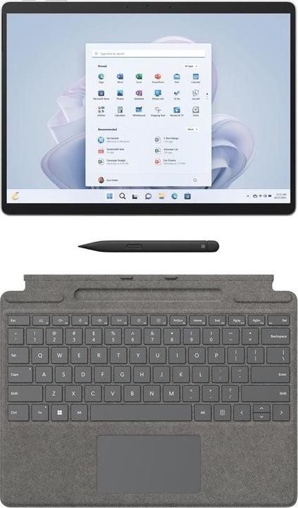 Actual product image Microsoft Surface Pro 9 for business (13", Intel Core i5-1245U, 16 GB, 256 GB, Without keyboard layout)