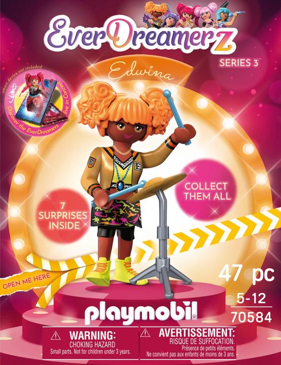 Immagine prodotto Playmobil Mondo della musica Edwina (70584, Playmobil EverDreamerz)