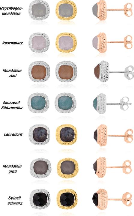 Rosé Gold, Weiss, Blau