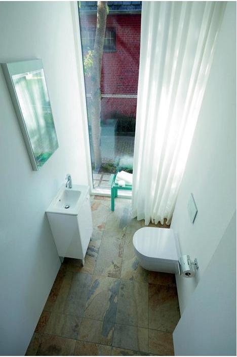 Actual product image Duravit WWC ME by Starck COMPACT RIMLESS deep, 370x480mm white