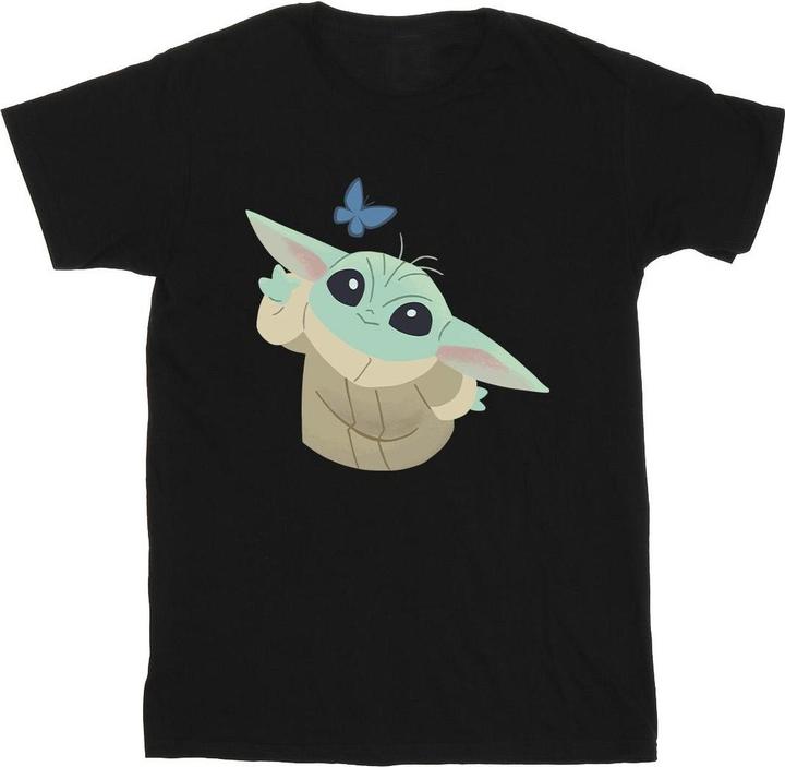 Star Wars The Mandalorian Butterfly Catching TShirt
