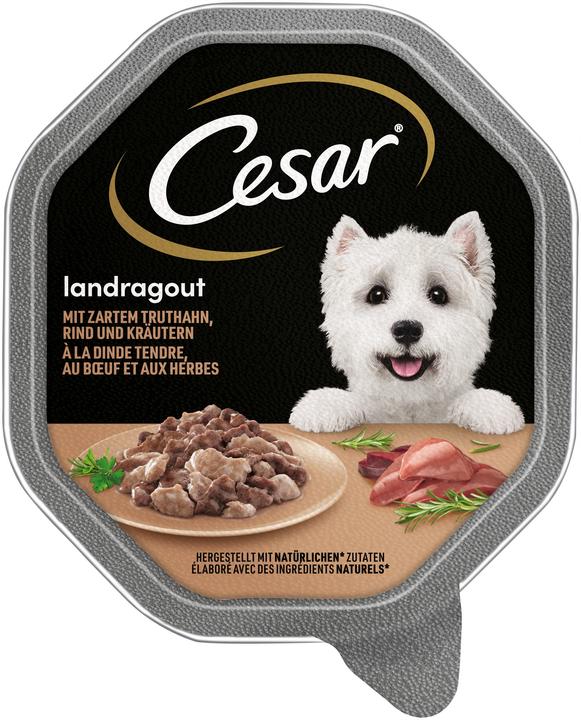 Cesar Dinde/boeuf (Adulte, 14 pcs, 150 g)
