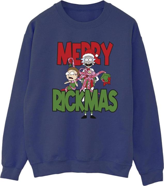 Immagine prodotto Rick And Morty Merry Rickmas Felpa Donna (L)