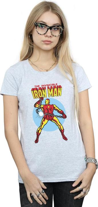 Image du produit - T-shirt THE INVINCIBLE IRON MAN - Femme (L)