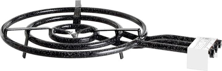 Actual product image All'Grill 3-ring gas burner, Ø 70 cm, 29.0 kW, 50 mbar (70 cm, Casserole + Stewpot, Cast iron)