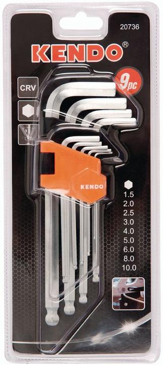 Produktbild Kendo Sechskant-Winkelstiftschlüsselsatz
