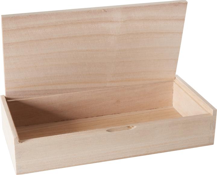 Immagine prodotto VBS Scatola organizer / portamatite, legno grezzo, circa 21 x 10,5 x 4,5 cm