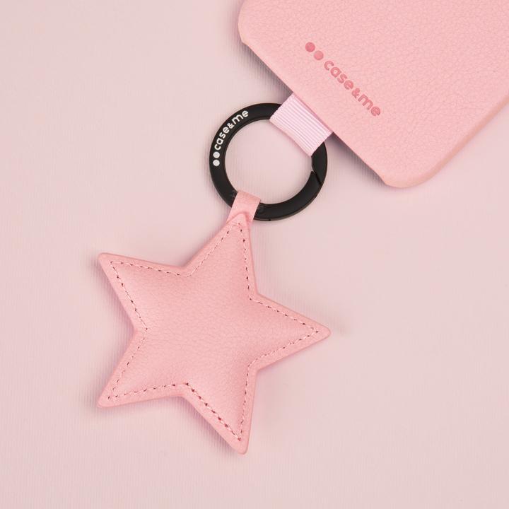 Produktbild SBS case&me Amelie Star Eco Leather charm pink (Polyvinylchlorid (PVC), Kunstleder (PU))