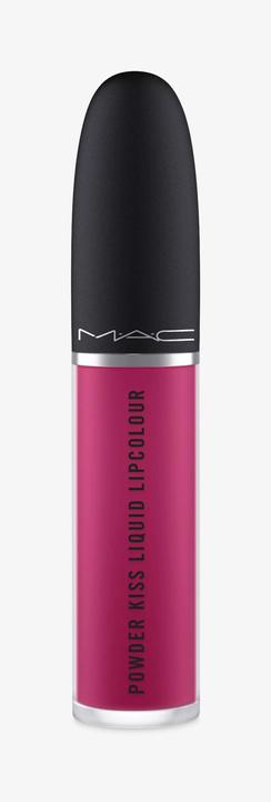 Actual product image MAC Cosmetics Powder Kiss Liquid Lipcolour (986 Make It Fashun!)