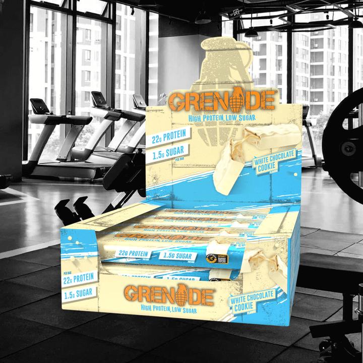 Actual product image All Stars Grenade Carb Killa Protein Bar (White chocolate, 1 pcs., 720 g)