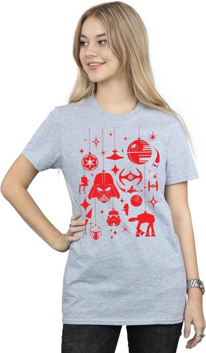 Produktbild Star Wars Christmas Decorations TShirt (S)