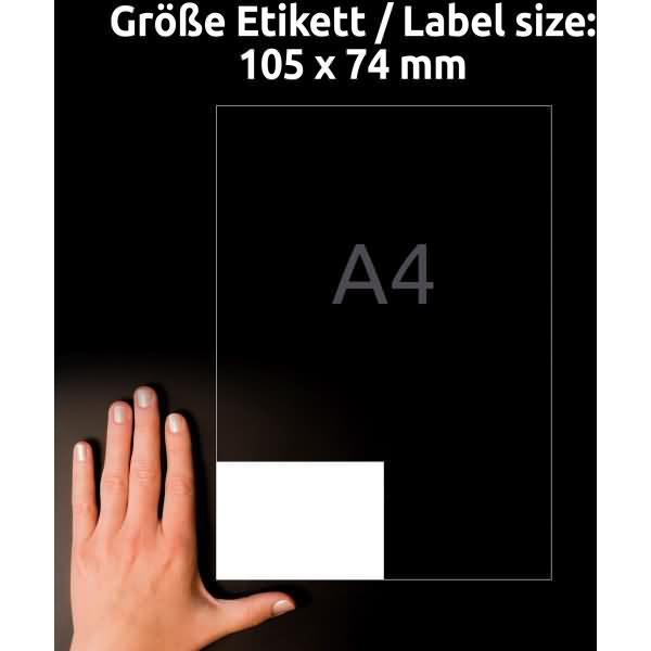 Immagine prodotto Avery Etichette in pellicola ultraresistente