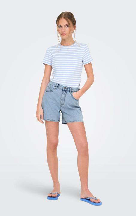 Produktbild JdY JDYCLAUDIA Hohe Taille Weiter Beinschnitt Jeans-Shorts Jeans-Shorts (S)