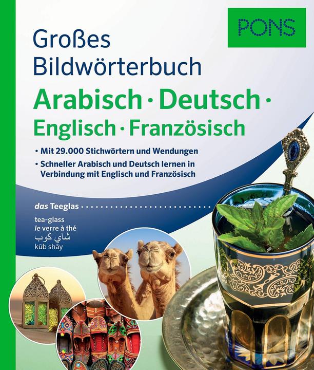 Produktbild Grosses Bildwörterbuch Arabisch - Deutsch + Englisch und Französisch (Deutsch, Englisch, Französisch, Arabisch, 2019)