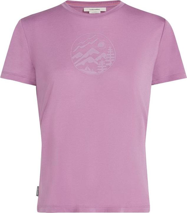 Produktbild Icebreaker Women Merino Blend Core SS Tee Camping Circle (L)