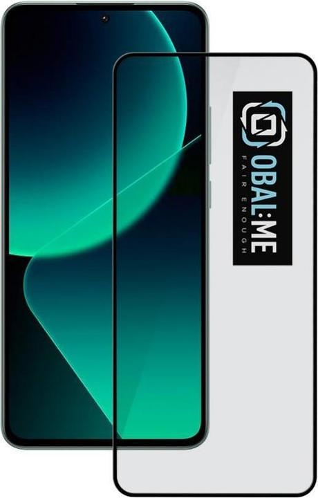 Produktbild - OBAL:ME 5D Glass Screen Protector for Xiaomi 13T Black (1 Stück, Xiaomi 13T)