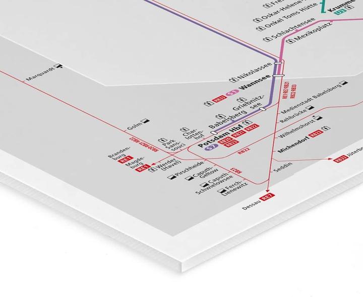 Immagine prodotto BVG Berlino - Rete Berlino (200 x 130 cm)