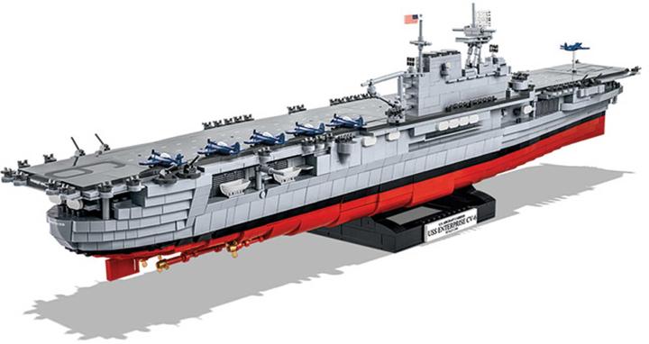 Actual product image Cobi USS Enterprise CV 6