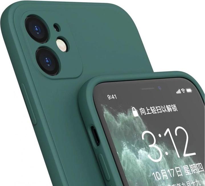 Actual product image Screenguard Apple iPhone 12 mini Liquid Silicone Case Cover (Apple iPhone 12 mini)