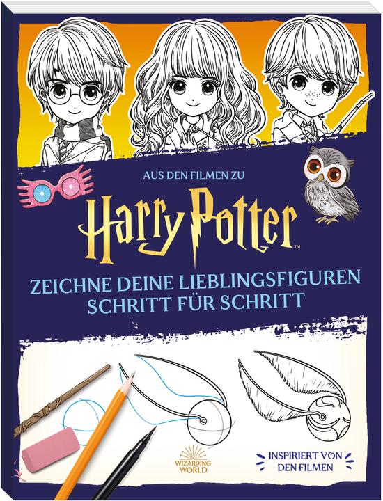 Image du produit Panini Harry Potter Dessinez vos personnages préférés étape par étape