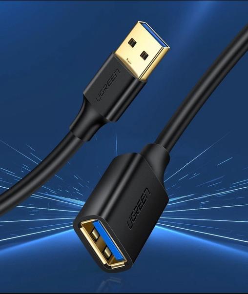 Actual product image Ugreen USB A — USB A (3 m, USB 3.0)